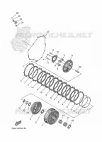 EMBRAYAGE DE DEMARREUR pour Yamaha MT 2025