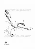 GUIDON ET CABLES pour Yamaha MT 2025
