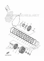 EMBRAYAGE DE DEMARREUR pour Yamaha MT 2025