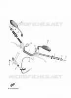 GUIDON ET CABLES pour Yamaha MT 2025
