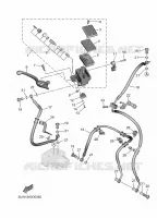 MAITRE CYLINDRE AVANT pour Yamaha MT 2025