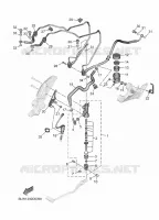 MAITRE CYLINDRE DE FREIN ARRIERE pour Yamaha MT 2025
