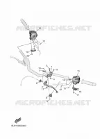 COMMODO / LEVIER pour Yamaha MT 2025