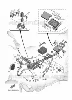 ELECTRIQUE 1 pour Yamaha MT 2025