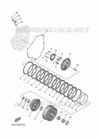 EMBRAYAGE pour Yamaha MT 2025
