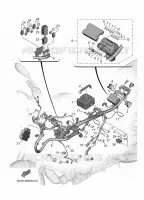 ELECTRIQUE 1 pour Yamaha MT 2025