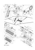 KIT PIECES D'ENTRETIEN pour Yamaha YZ 2025