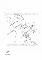 COMMODO / LEVIER pour Yamaha YZ 2025