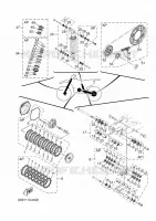 KIT PIECES D'ENTRETIEN pour Yamaha YZ 2025