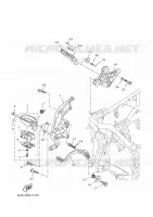 BEQUILLE / REPOSE PIEDS 2 pour Yamaha TENERE 2025