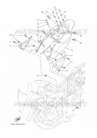 COUVERCLE LATERAL pour Yamaha TENERE 2025