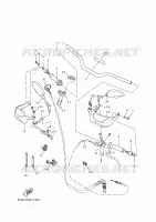 GUIDON ET CABLES pour Yamaha TENERE 2025