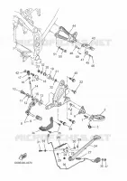 BEQUILLE / REPOSE PIEDS pour Yamaha TENERE 2025