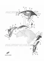 RESERVOIR A CARBURANT 2 pour Yamaha TENERE 2025