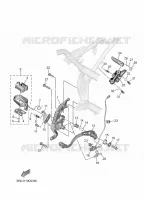 BEQUILLE / REPOSE PIEDS 2 pour Yamaha TENERE 2025