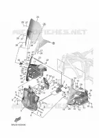 CARENAGE 1 pour Yamaha TENERE 2025