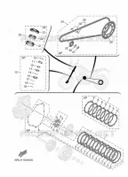 KIT PIECES D'ENTRETIEN pour Yamaha TENERE 2025