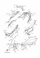COUVERCLE LATERAL pour Yamaha NMAX 2025