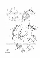 PARE BRISE pour Yamaha NMAX 2025