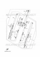 FOURCHE pour Yamaha NMAX 2025