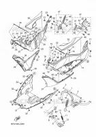 SUPPORT / REPOSE PIEDS pour Yamaha NMAX 2025