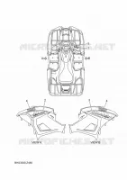 EMBLEME pour Yamaha KODIAK 2025