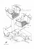 BEQUILLE / REPOSE PIEDS pour Yamaha KODIAK 2025