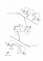 KIT PIECES D'ENTRETIEN pour Yamaha KODIAK 2025