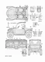 EMBLEME / ETIQUETTE 1 pour Yamaha WOLVERINE 2025