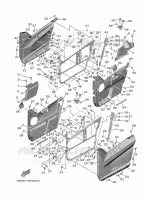 COUVERCLE LATERAL pour Yamaha WOLVERINE 2025