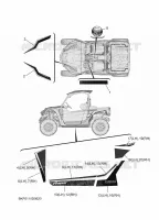 EMBLEME pour Yamaha WOLVERINE 2025