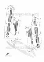 AMMORTISSEUR ARRIERE pour Yamaha WOLVERINE 2025