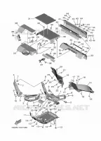 GARDE BOUE pour Yamaha WOLVERINE 2025