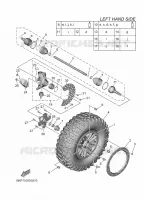 ROUE AVANT pour Yamaha WOLVERINE 2025
