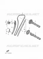 ARBRE A CAMES / CHAINE DE DISTRIBUTION pour Yamaha WOLVERINE 2025