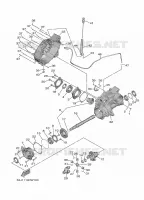 TRANSMISSION INTERMEDIAIRE pour Yamaha WOLVERINE 2025