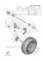 ROUE AVANT pour Yamaha WOLVERINE 2025