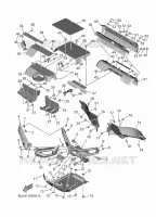 GARDE BOUE pour Yamaha WOLVERINE 2025