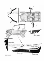 EMBLEME pour Yamaha WOLVERINE 2025