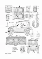 EMBLEME / ETIQUETTE 1 pour Yamaha WOLVERINE 2025
