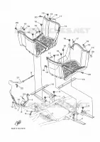 BEQUILLE / REPOSE PIEDS pour Yamaha KODIAK 2025