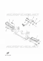 BEQUILLE / REPOSE PIEDS pour Yamaha YFZ 2025
