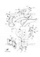 COUVERCLE LATERAL pour Yamaha YFZ 2025