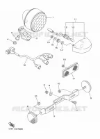 FEU ARRIERE pour Yamaha BOLT 2025