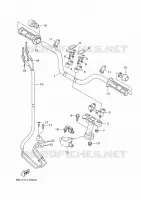 GUIDON ET CABLES pour Yamaha BW'S 2025