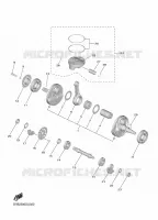 VILEBREQUIN / PISTON pour Yamaha YZF 2025