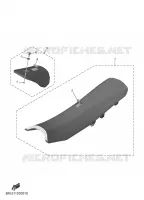 SELLE pour Yamaha YZF 2025