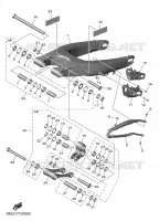 BRAS ARRIERE pour Yamaha YZF 2025