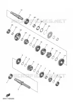 TRANSMISSION pour Yamaha YZF 2025