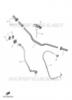 GUIDON ET CABLES pour Yamaha YZF 2025